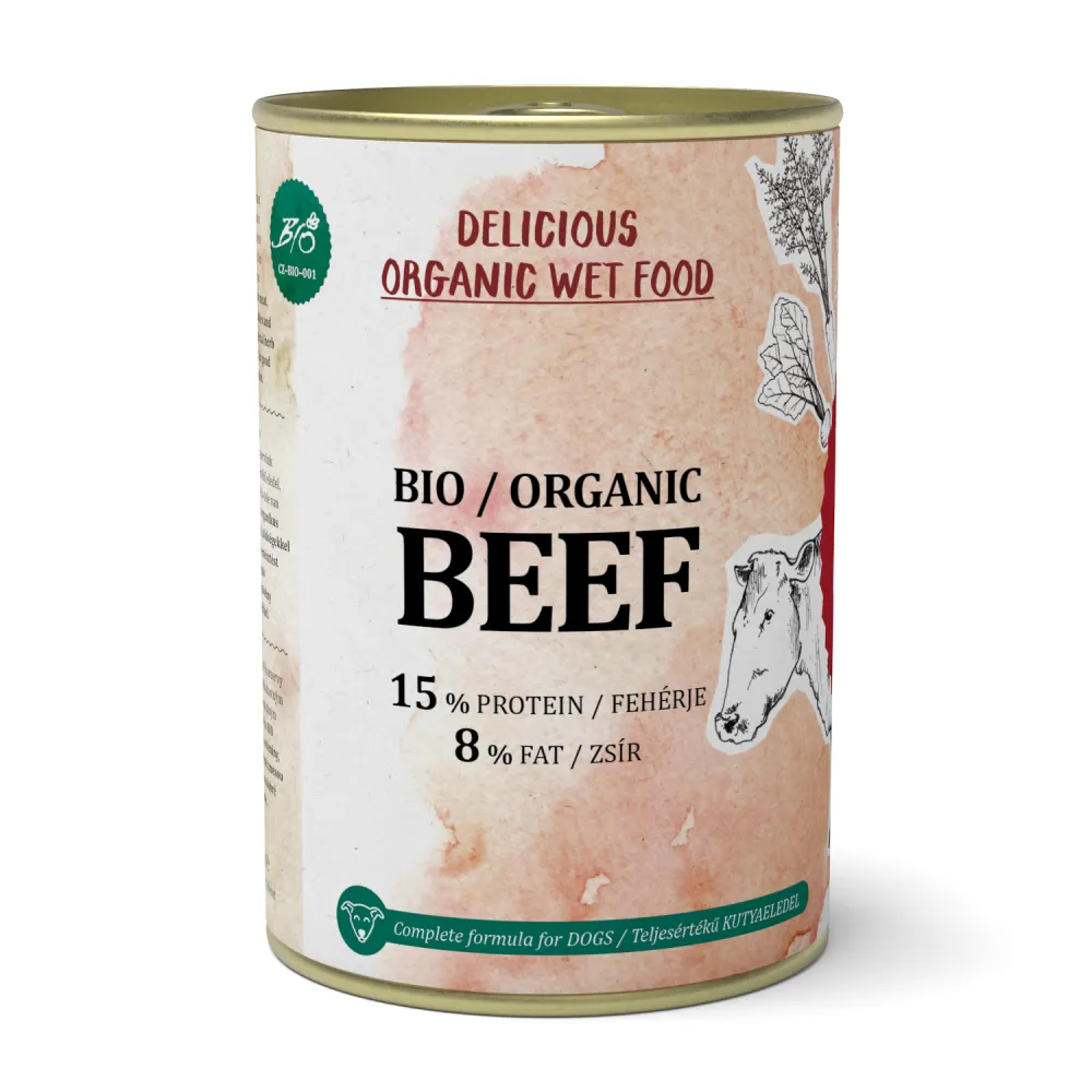 Menú BIO vacuno 400g