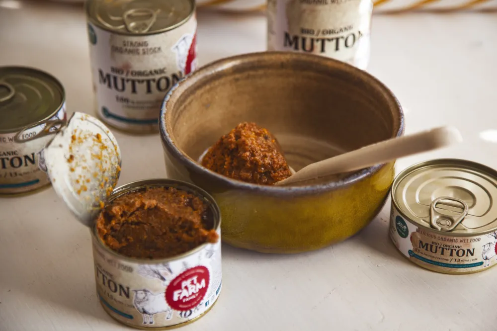 Menú BIO cordero 400g