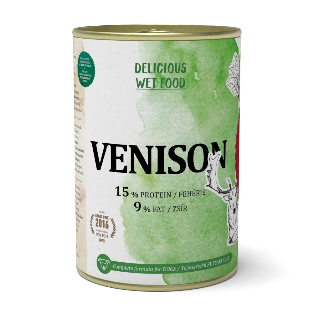 Menú ciervo salvaje 400g