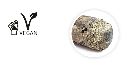 Madera natural de árbol de café