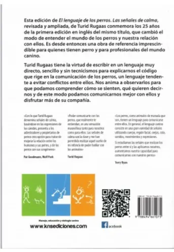 El lenguaje de los perros. Las señales de calma. 25 Aniversario. Edición revisada y ampliada.