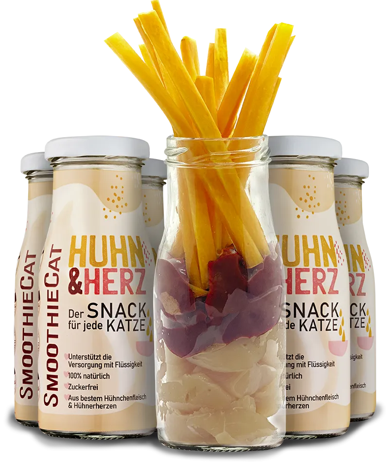 Smoothie CAT corazones de pollo 150ml