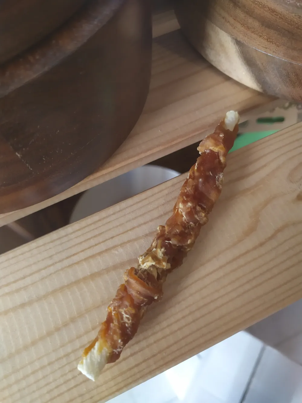 Stick de piel de vacuno y pechuga de pollo