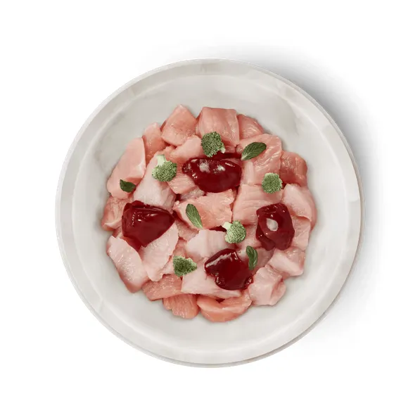 Menú gato de pavo 80g