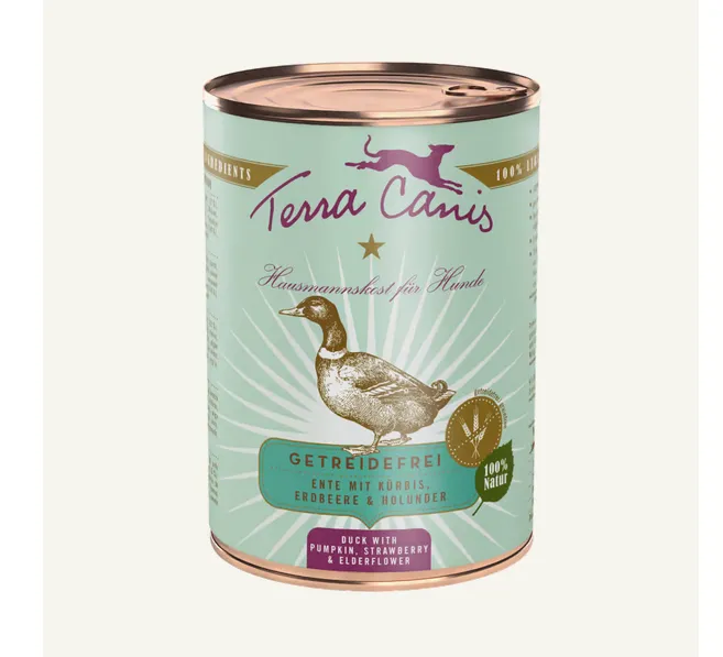 Menú pato con calabaza, fresa y sauco 400g