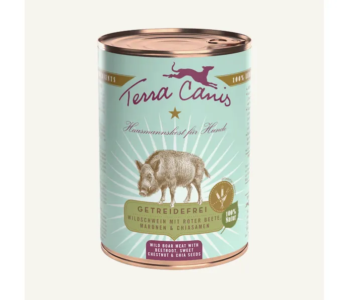 Menú jabalí con remolacha, castaña y semillas de chía 400g