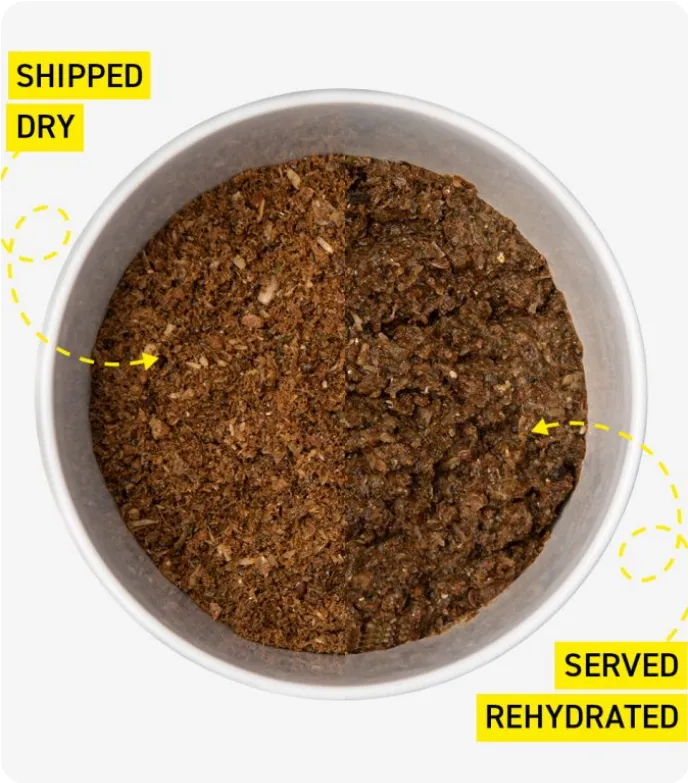 Menú orgánico deshidratado 72% pescado salvaje 1Kg