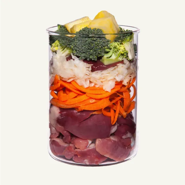 Menú Light Pavo con apio, piña y bayas de espino amarillo 400g