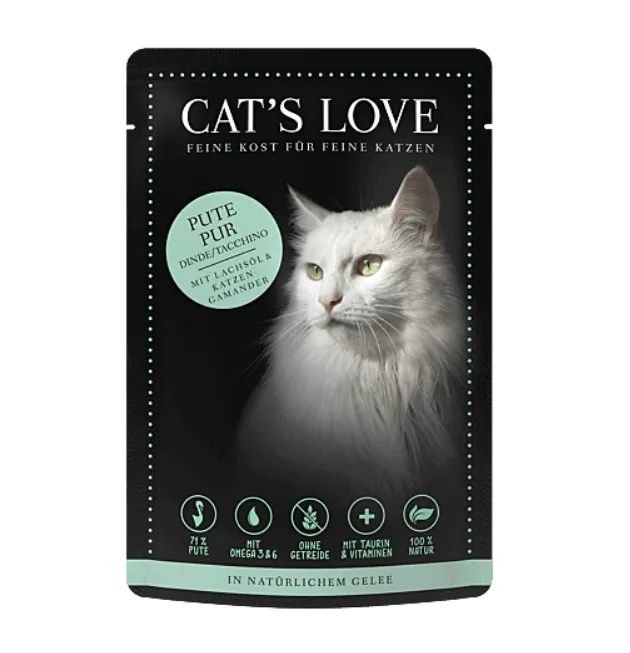 Menú gato de pavo 85g