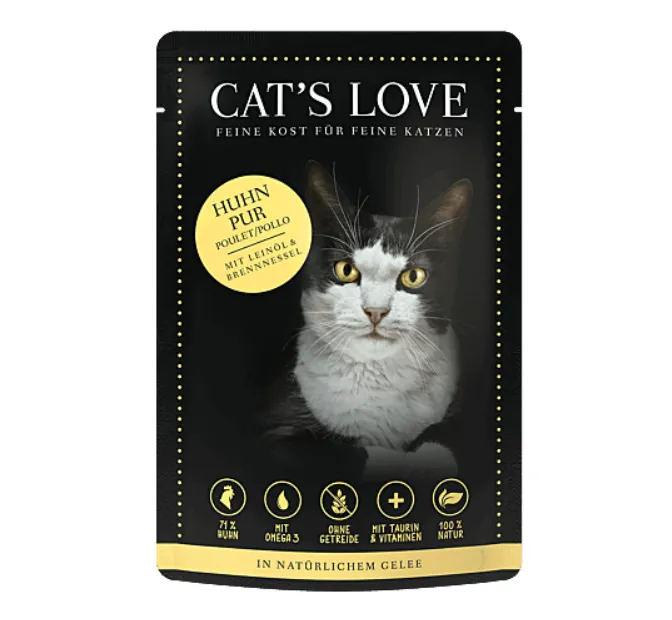 Menú gato de pollo 85g