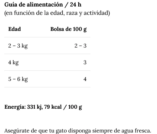Menú gato BIO pollo 100g