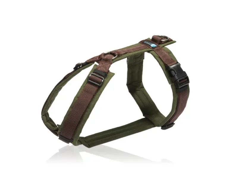 Arnés Fun marrón/olivo