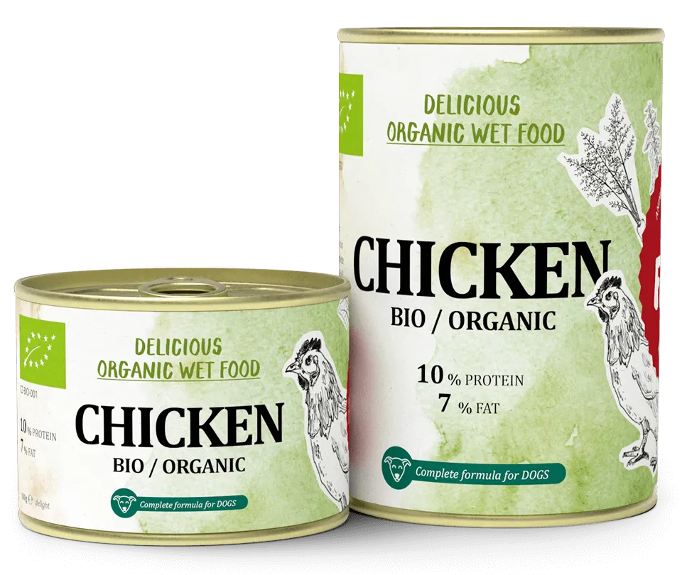 Menú BIO pollo 400g