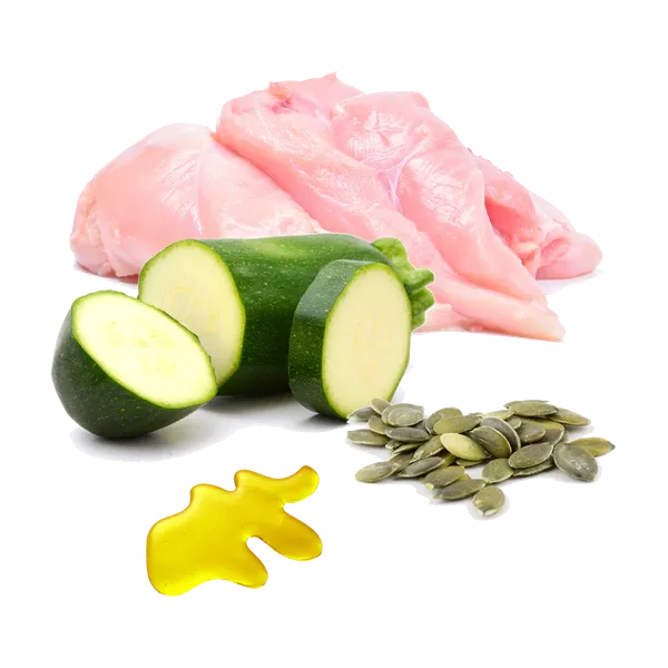 Menú gato conejo y ganso "Caza del día" 100g