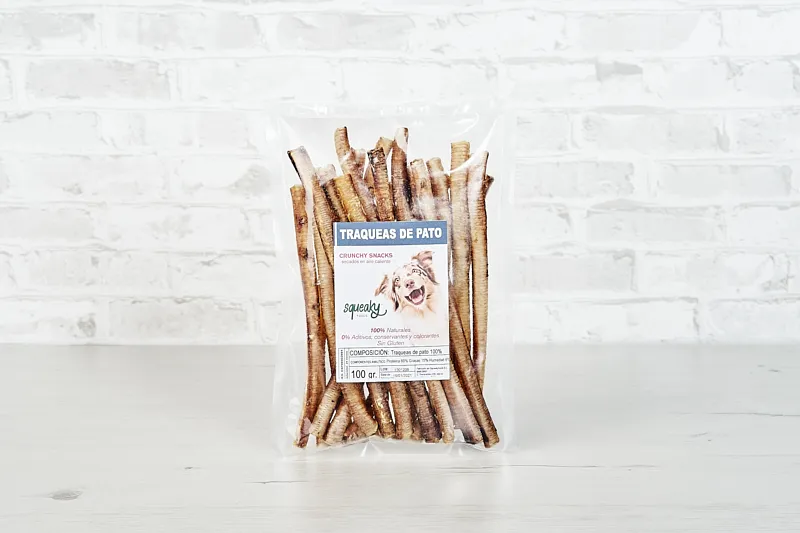  Tráquea de pato 100g