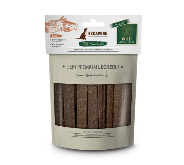 Barritas de ciervo con queso 150g