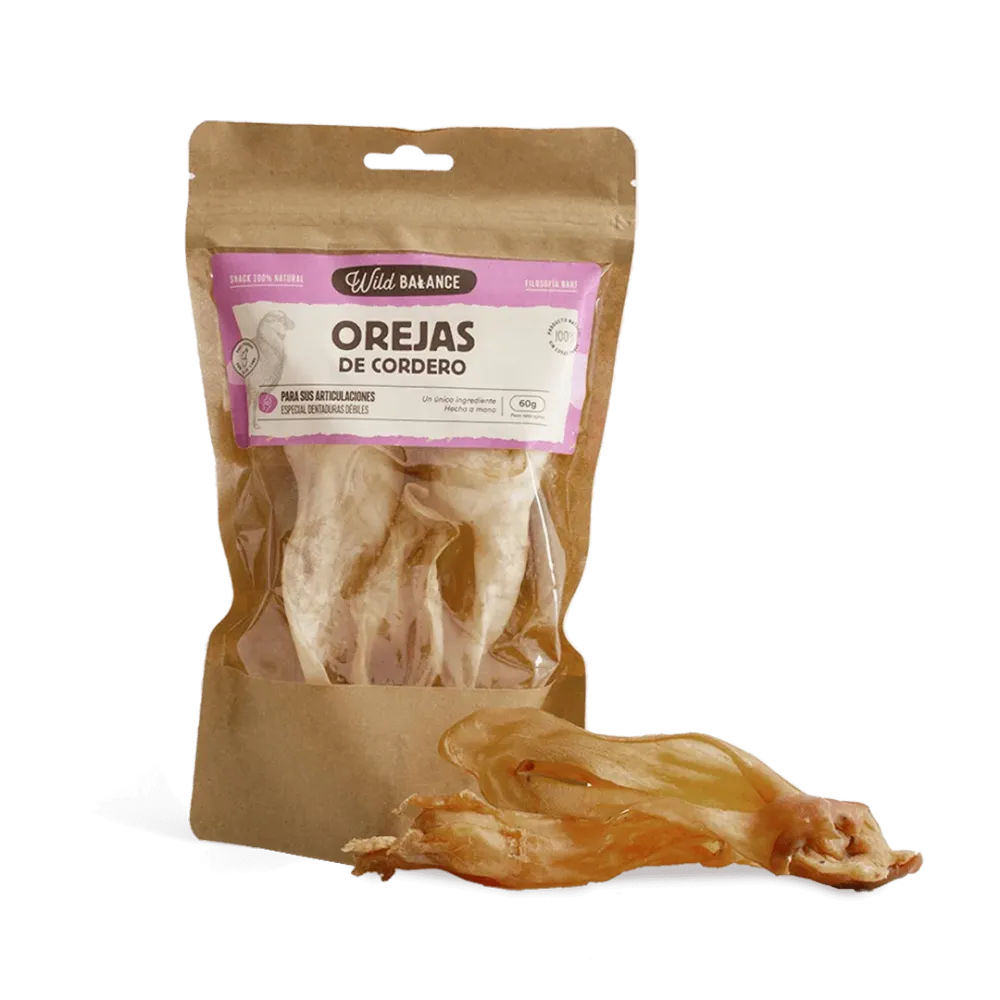 Orejas de cordero 60g