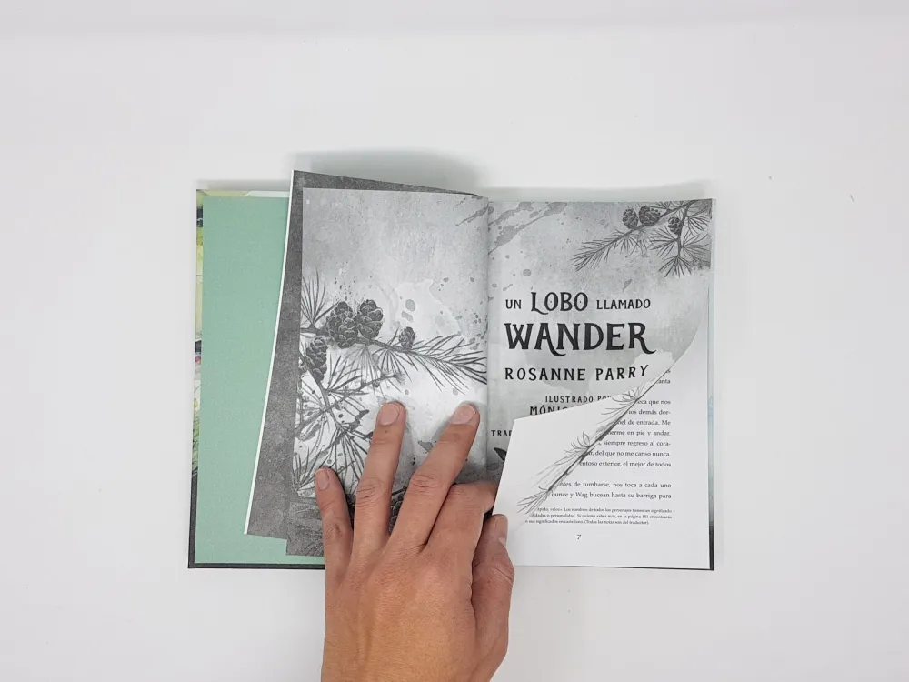 Un lobo llamado Wander. La historia real de un lobo extraordinario. Rosanne Parry.