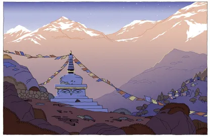 La increíble vida de los paisajes. Vincent Mahé • Claire Lecœuvre.