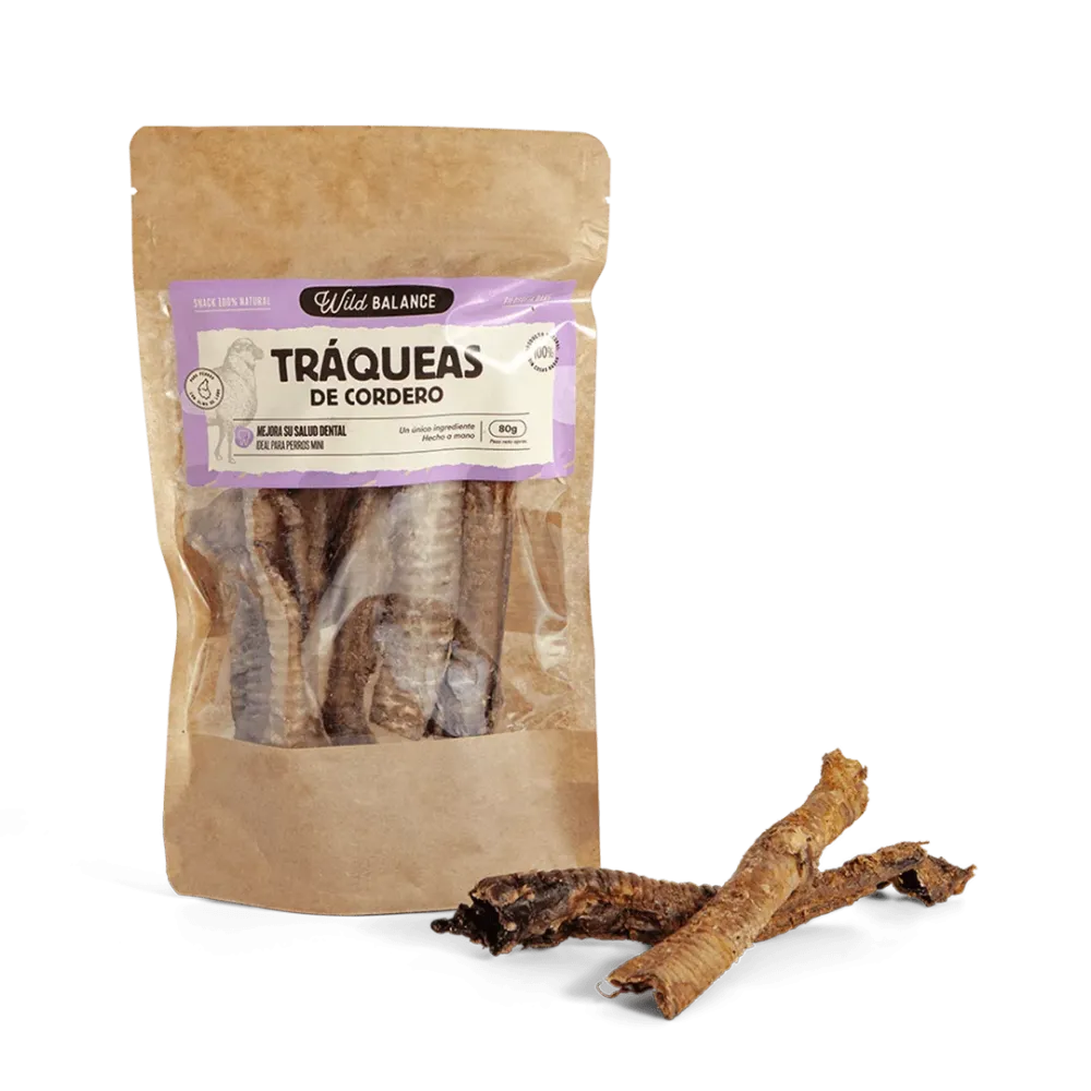 Tráquea de cordero 80g