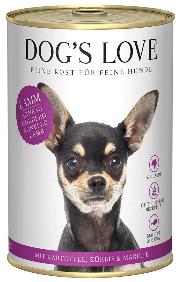 Menú de cordero con calabaza, albaricoque y patata 400g