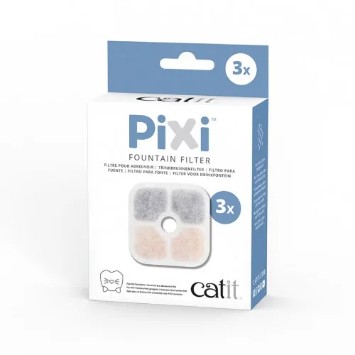 Filtros pata Fuente Catit PIXI (pack 3ud)
