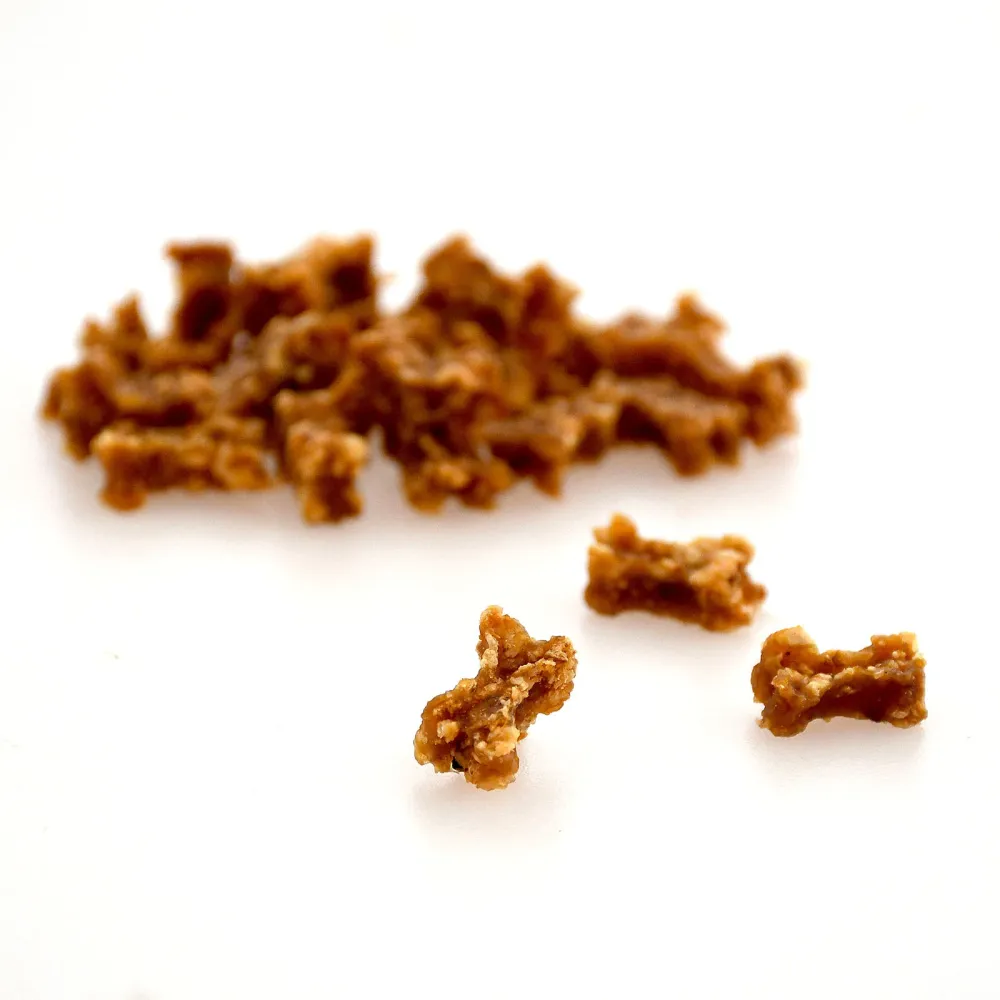 Minihuesitos de pollo con arándanos rojos y moras 100g