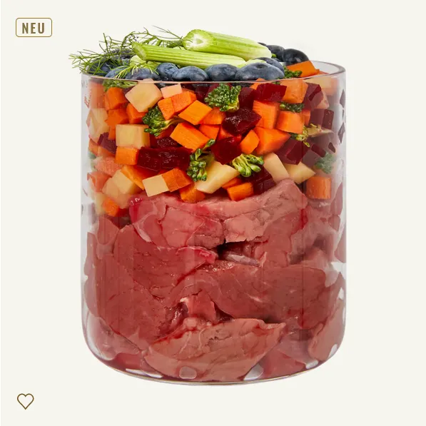 Ragout vacuno con brócoli, arándanos y salvia 385g