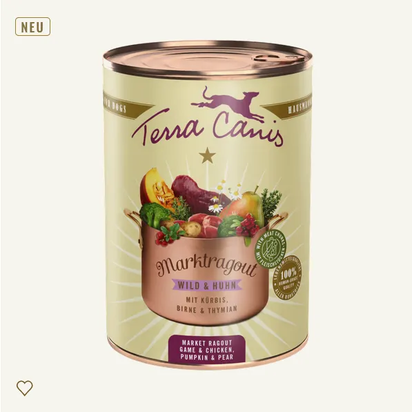 Ragout venado y pollo con calabaza, pera y tomillo 385g 