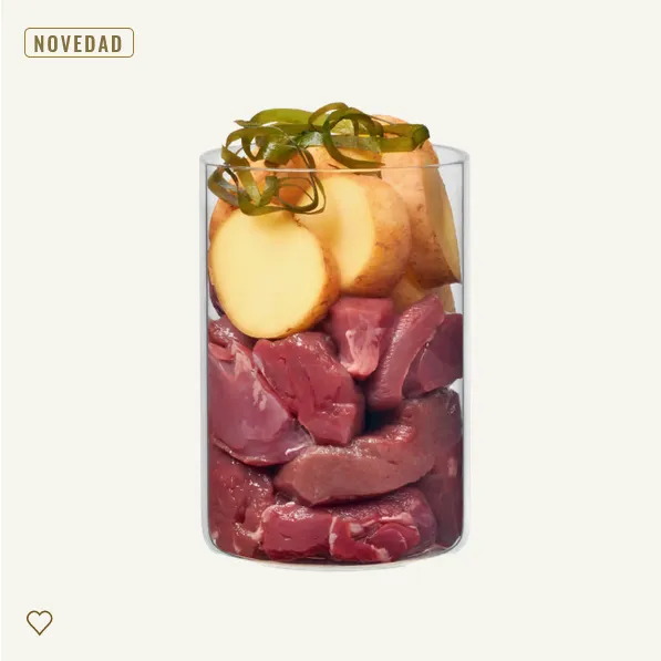 Menú hipoalergénico antílope con patata 400g