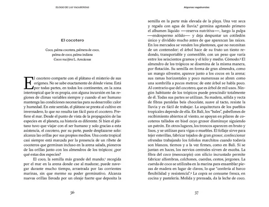 Elogio de las vagabundas. Hierbas, árboles y flores a la conquista del mundo. Gilles Clément.