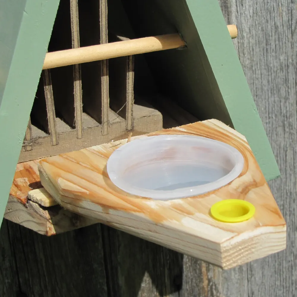 Habitat de mariposas (refugio y comedero)