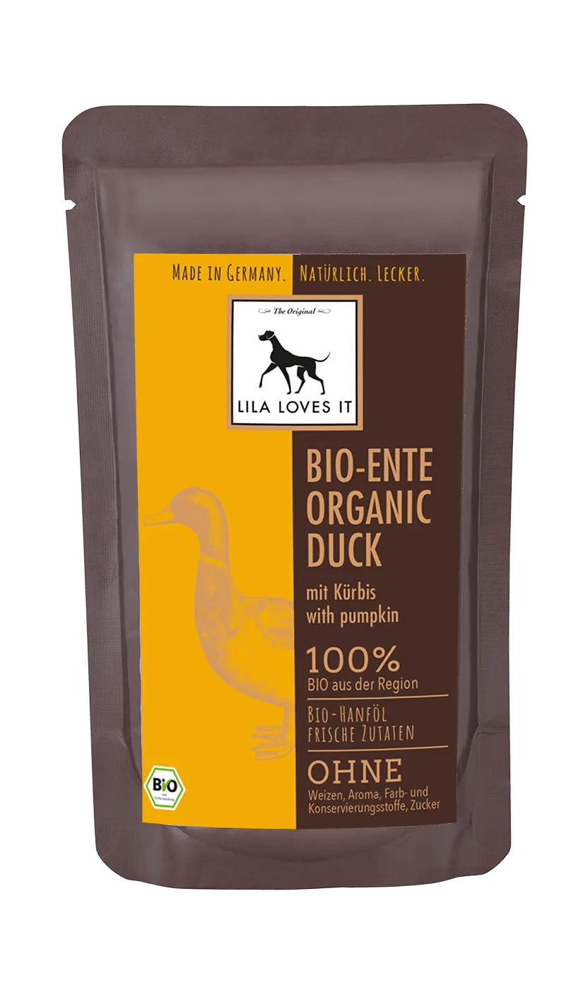 Menú BIO pato 150g 