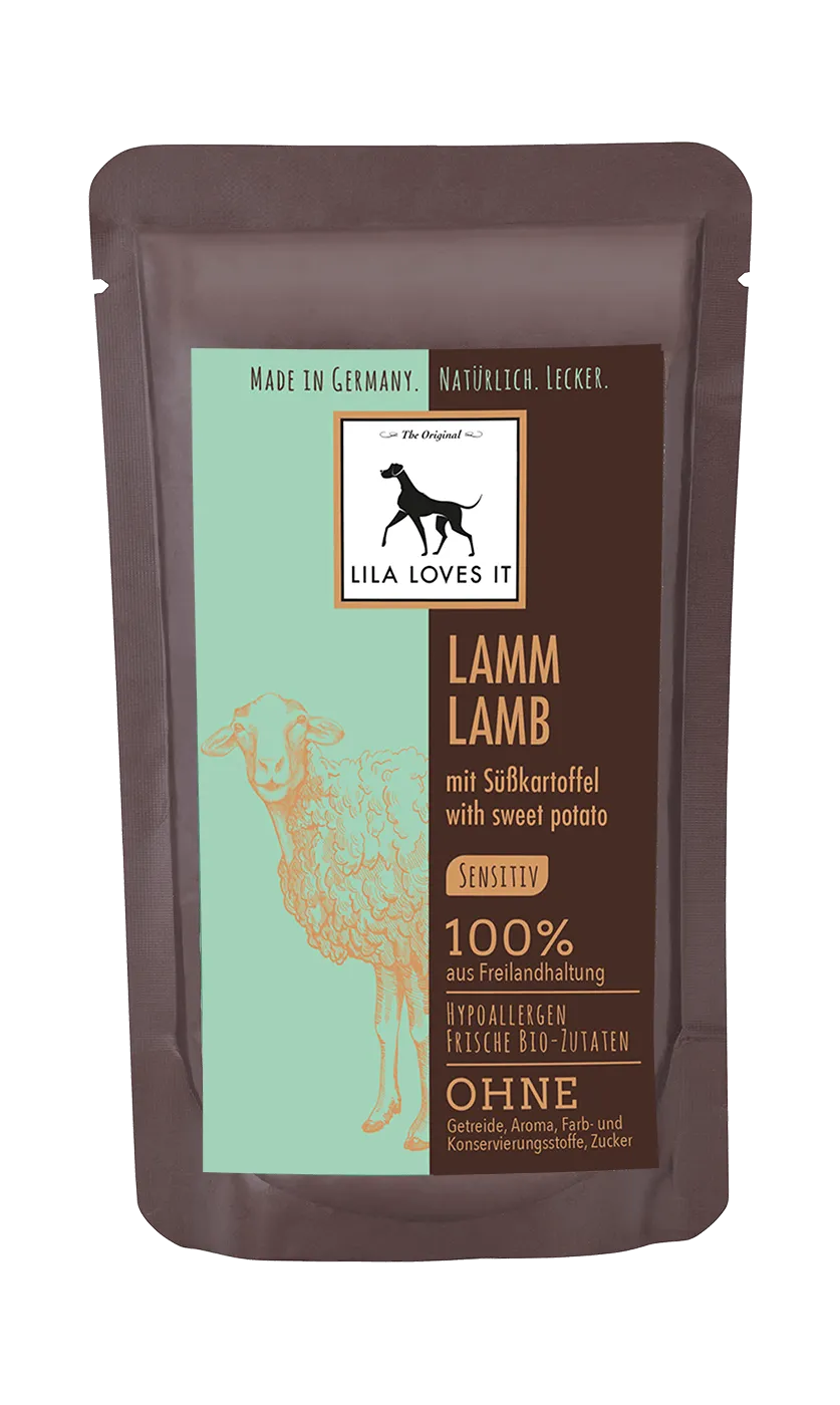 Menú de Cordero Sensitive 150g