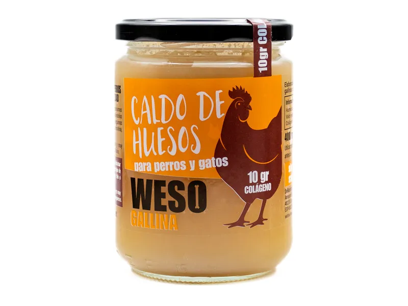 Caldo de huesos de gallina 400 ml