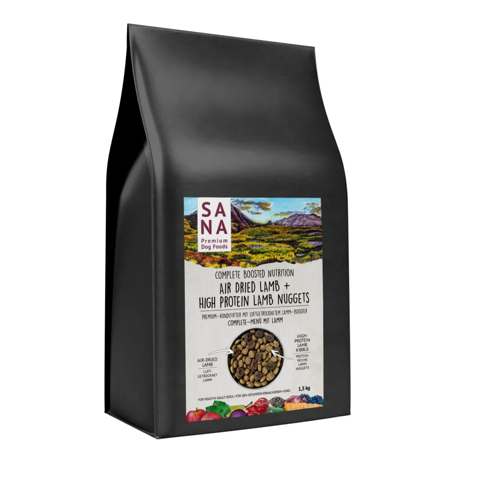 Pienso MIXTO de cordero con verduras AIR DRIED 1.5kg/6Kg