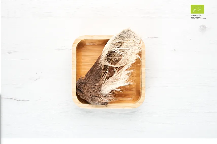 Oreja de vaca con pelo ECO (2UDS)