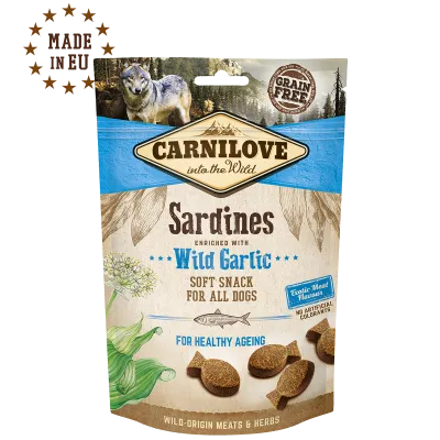 Bocaditos semi-húmedos sardinas y ajo 200g