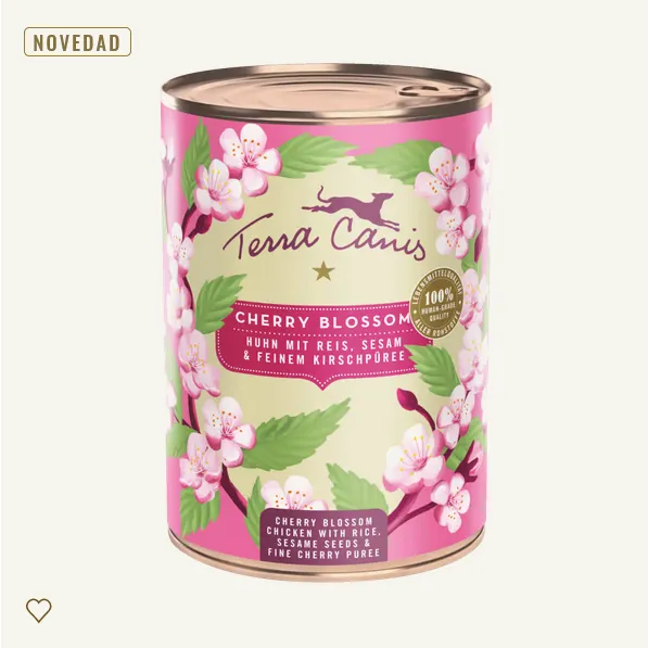 FLOWERS Cherry Blossom: pollo con arroz, sésamo y cerezas 400g