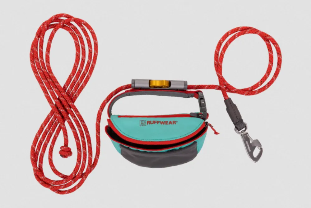 Hitch HikerTM Leash  Aurora Teal (cinturón+correa)