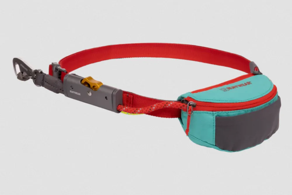 Hitch HikerTM Leash  Aurora Teal (cinturón+correa)