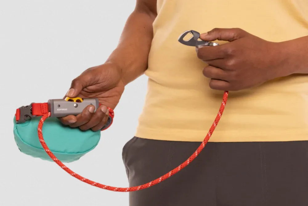 Hitch HikerTM Leash  Aurora Teal (cinturón+correa)