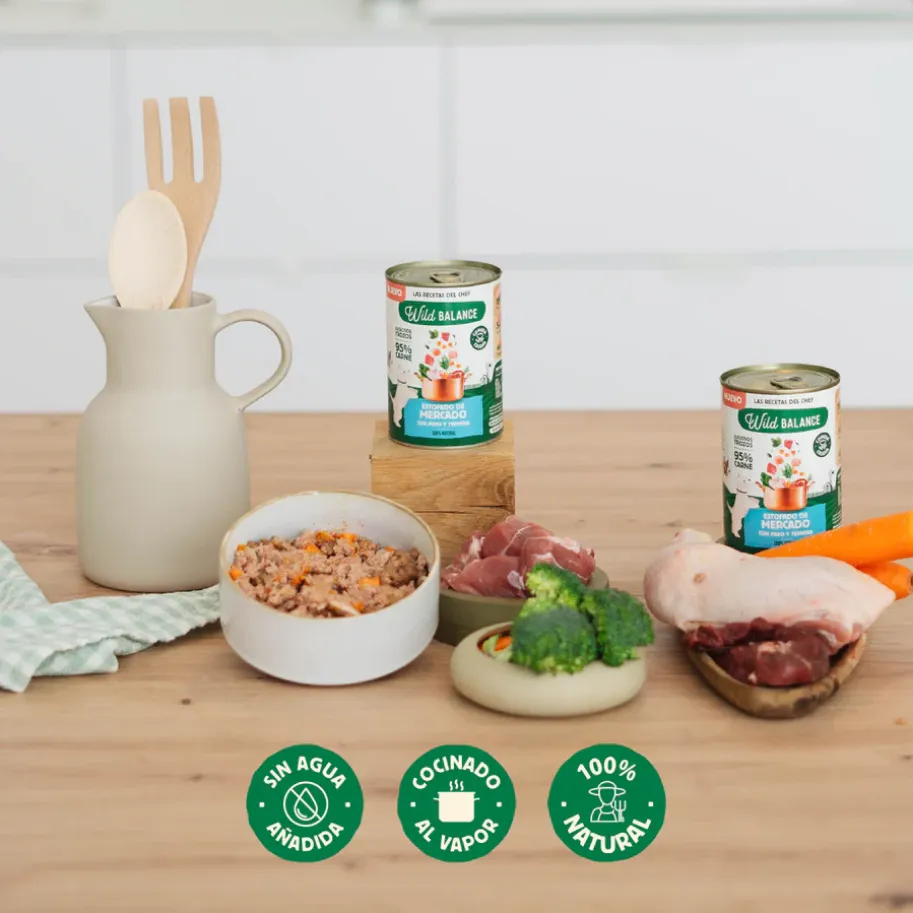 Estofado de Mercado con pavo, ternera, pollo y cerdo 400g