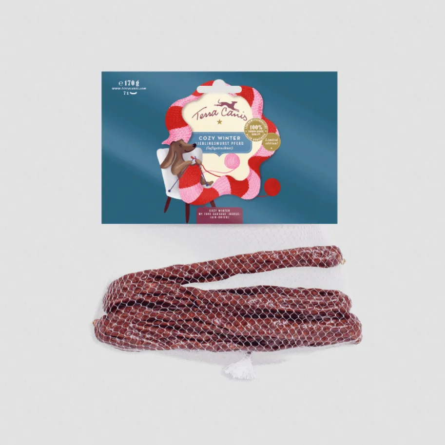 Especial invierno salchichas de caballo 