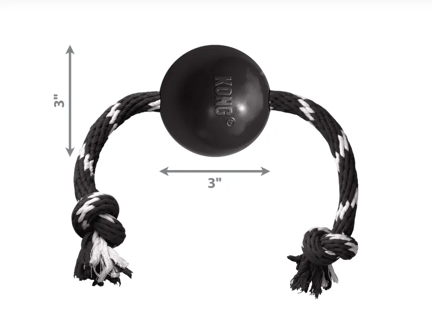 Kong extreme ball con cuerda (L)