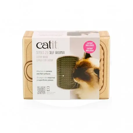 Catit Senses 2.0 Cepillo Elevado Con Catnip